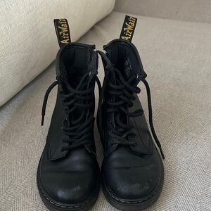 Dr. Martens Black Combat Boots